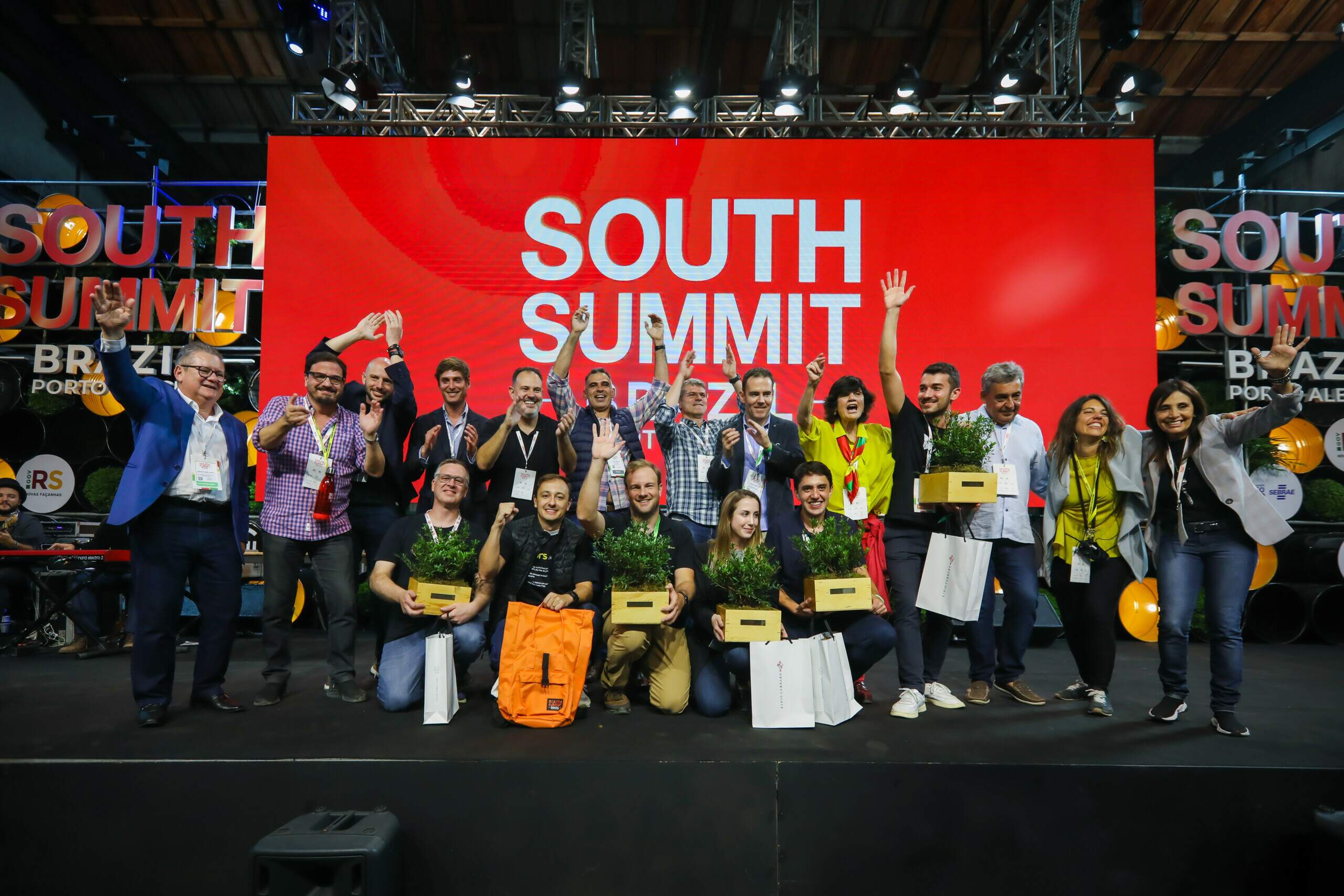 Quatro das cinco vencedoras da competição de startups do South Summit estão no Caldeira